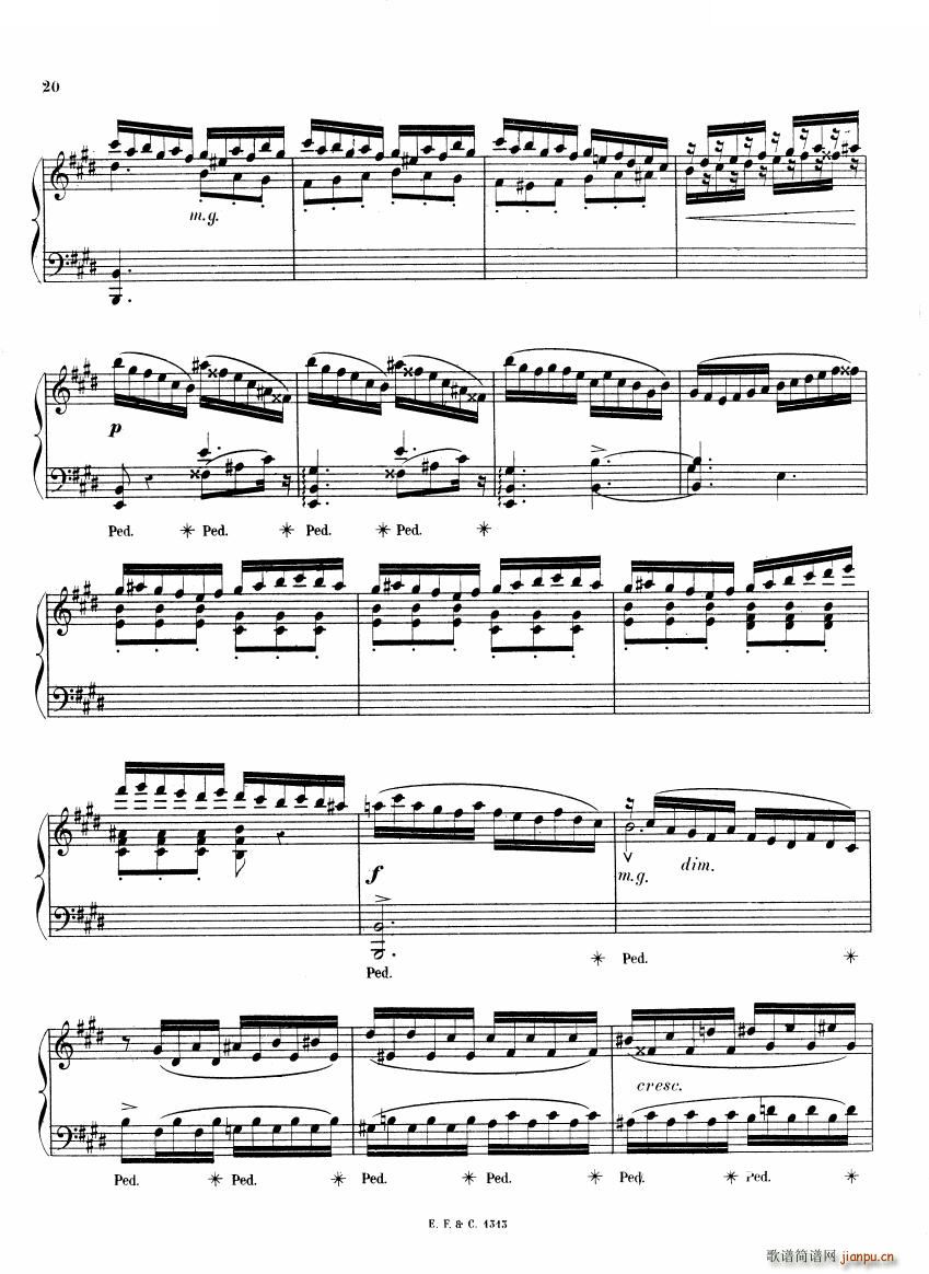 Chaminade 6 Etudes Op35 һ 6 Etudes Op35 һ(ʮּ)20