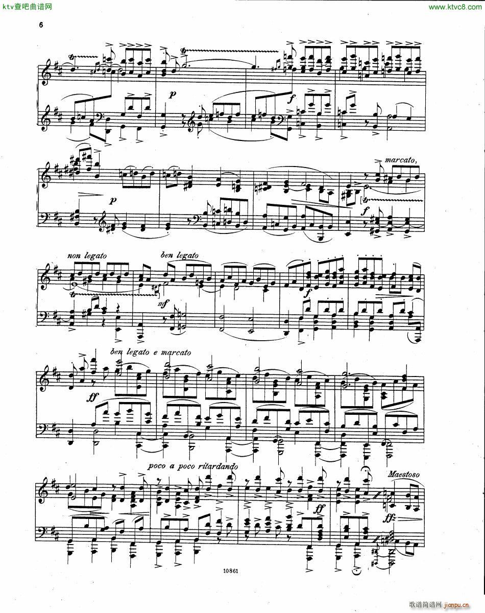 Bach JS BWV 532 Prelude and Fugue in D()6