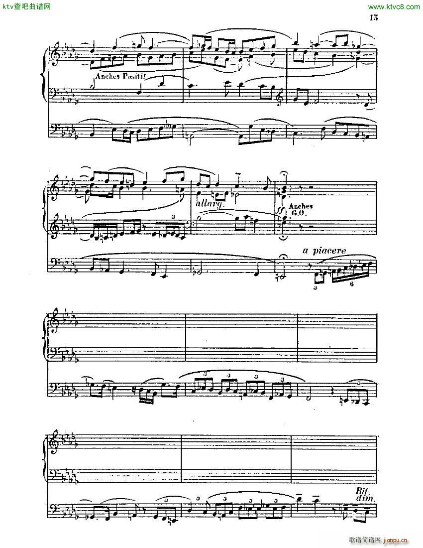 Blin Rene Symphonie mvt 1 solo organ()13
