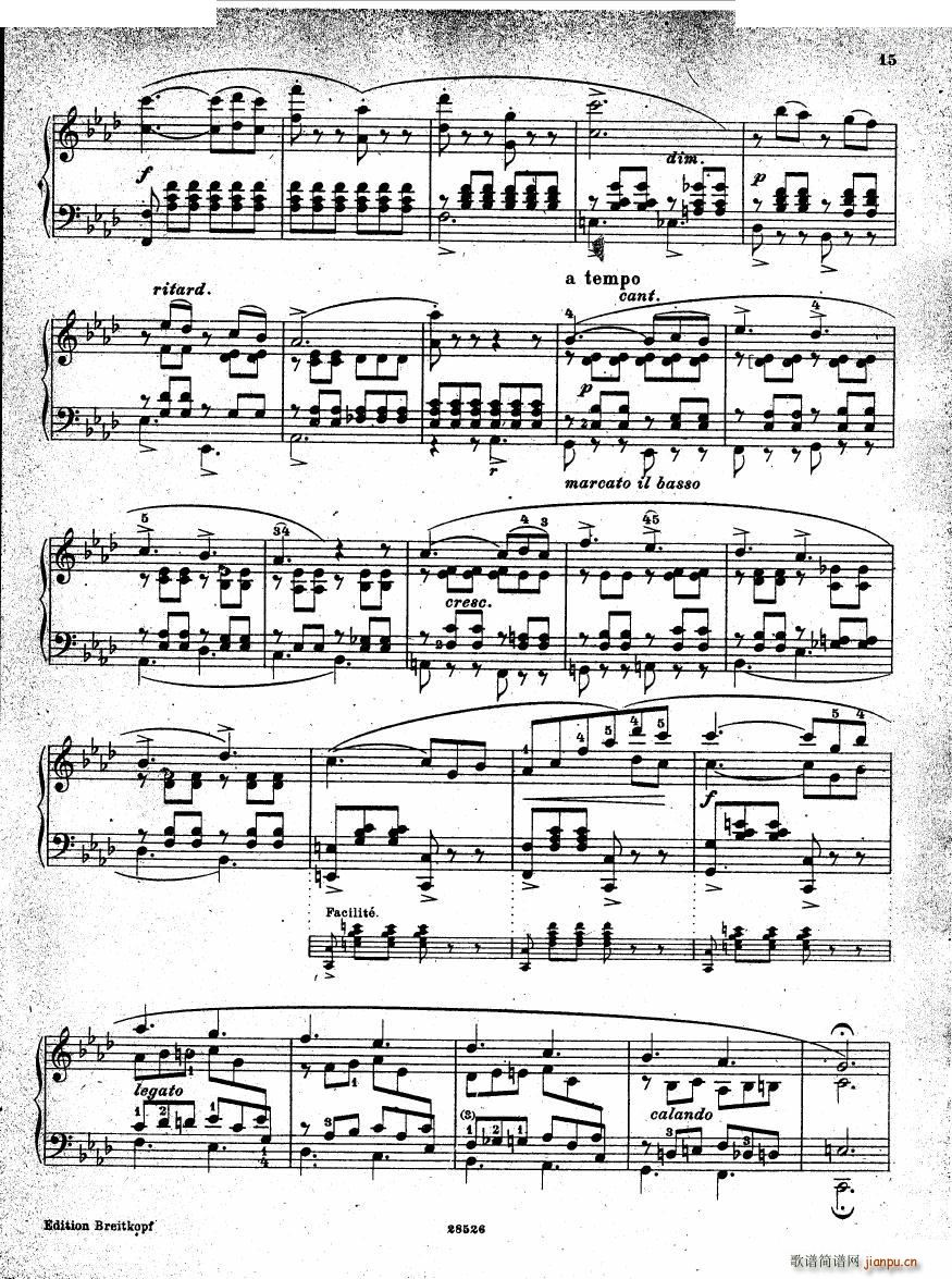 Henselt Piano Solo Album Piano Solo Album(ʮּ)14