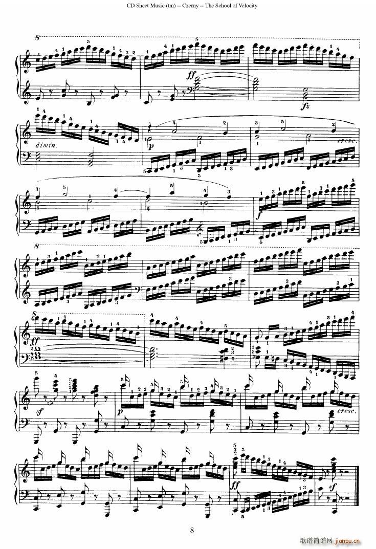 Czerny op 226 Fantasie f Moll 4H()26