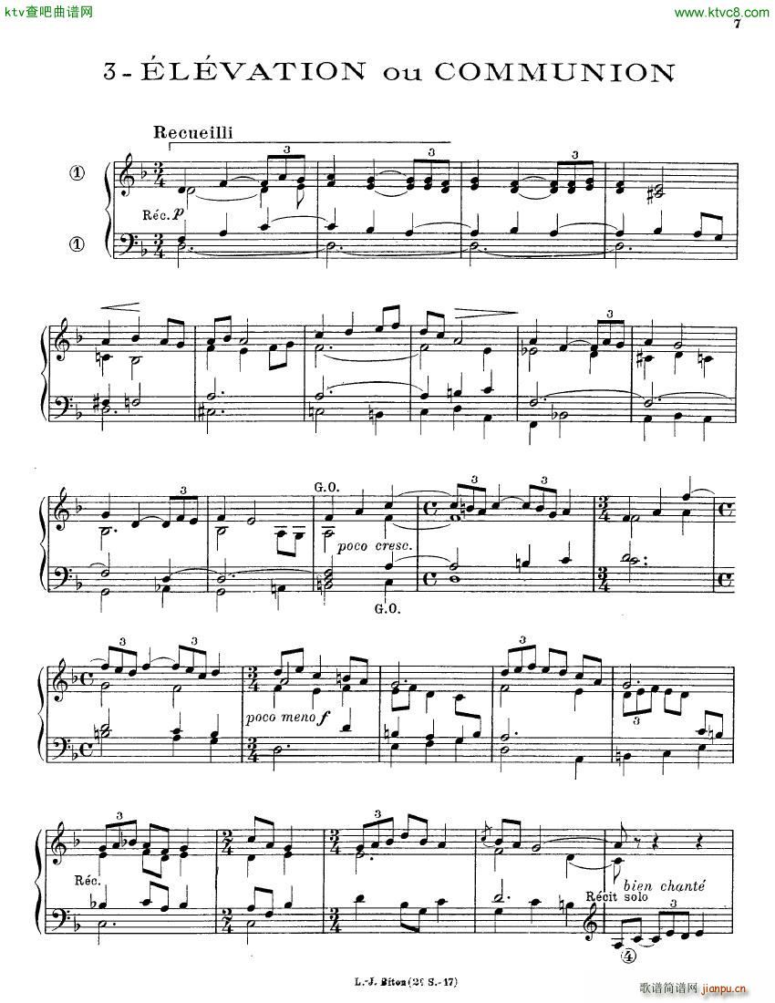 Alain Albert 15 Pieces organ()7
