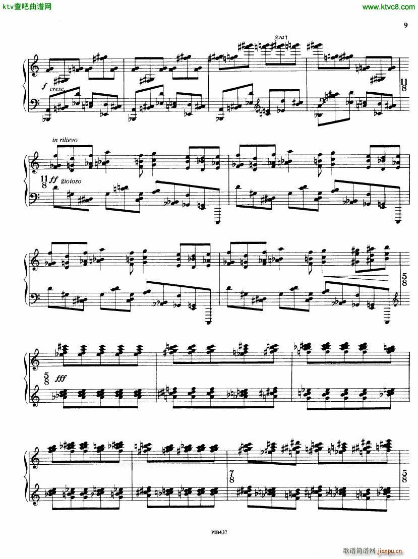 Ginastera op 53 Sonata No 2()9