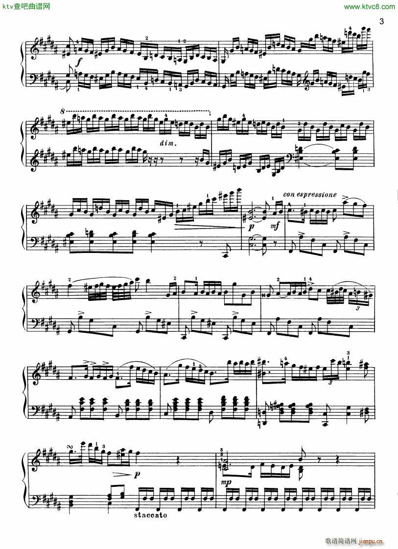 Field Sonata no4 b major()3