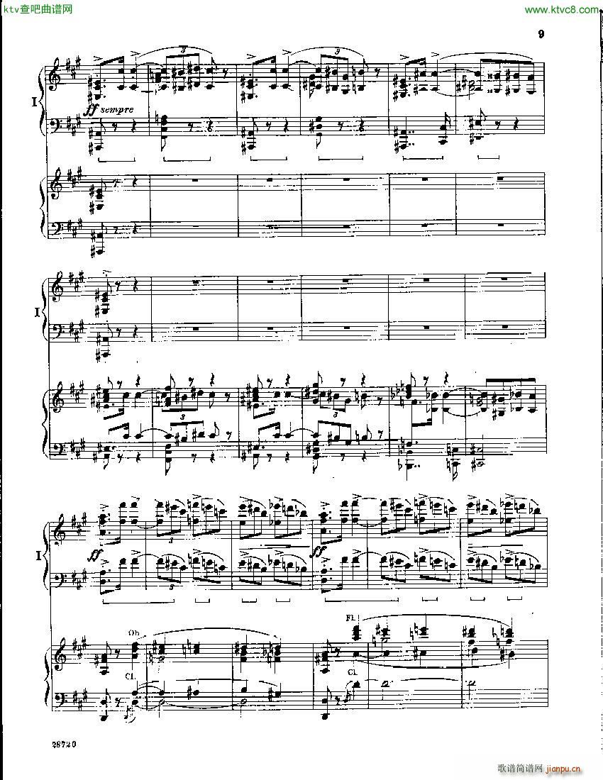 Franck Les Djinns 2 Piano Reduction()7