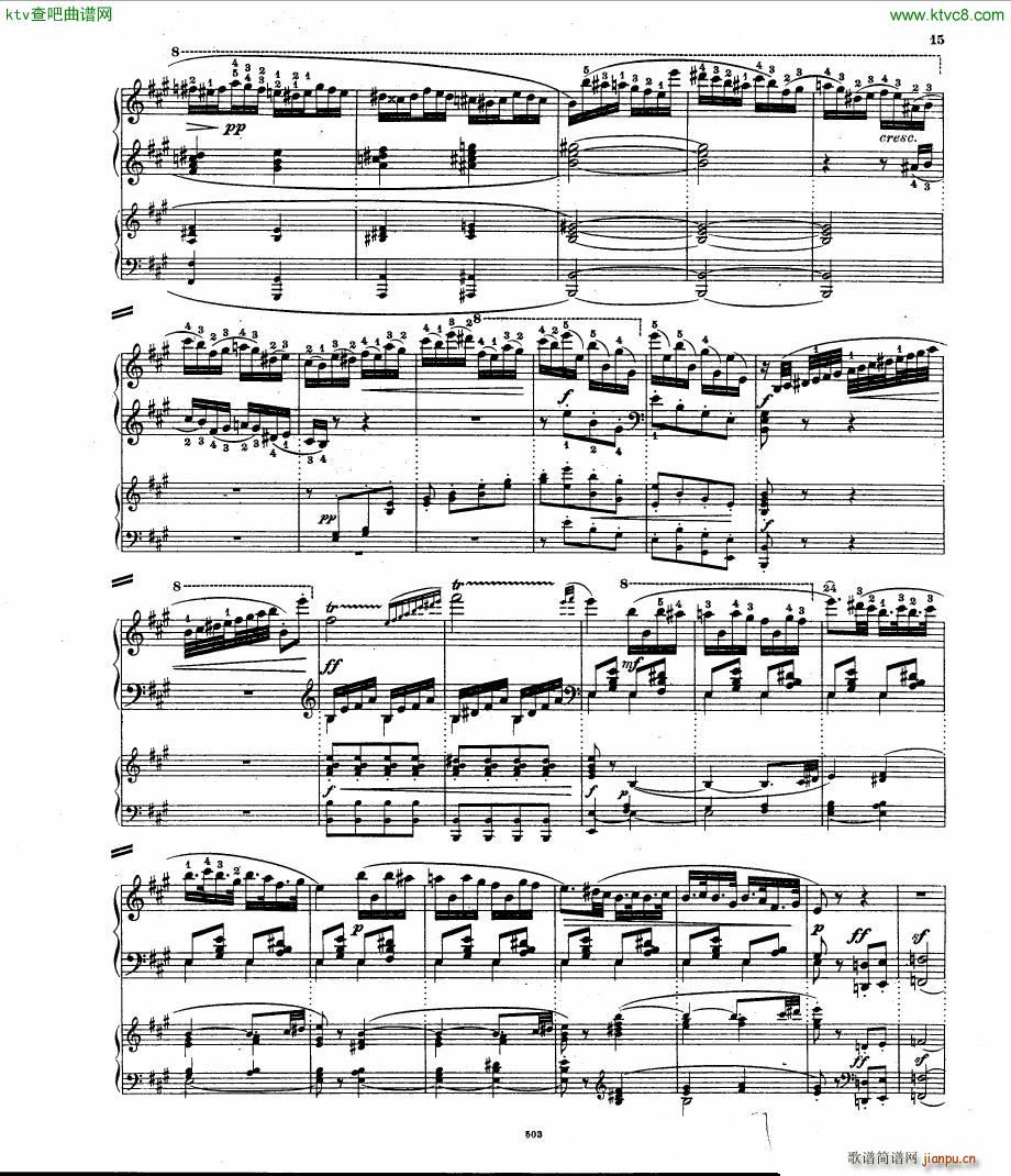 Hummel op 56 Rondo brillant pno orch()14