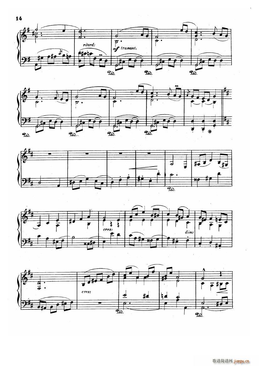 Albeniz op 72 Piano Sonata no 4()14