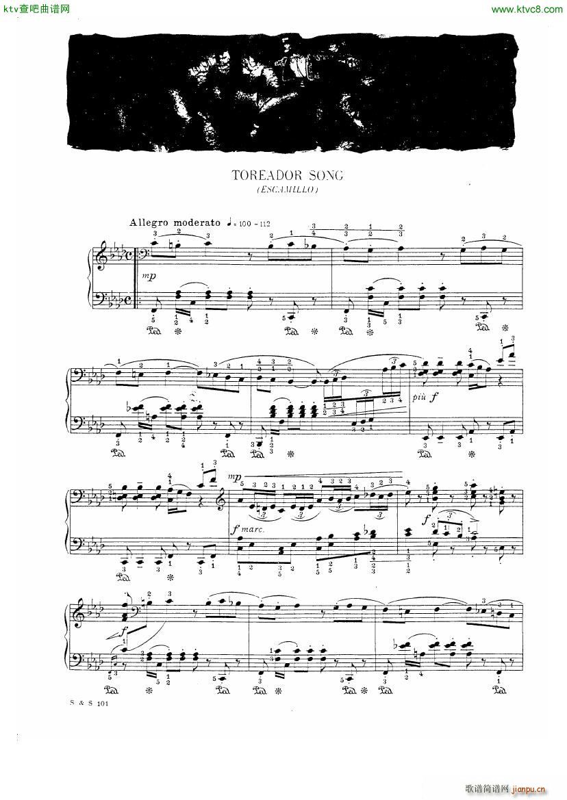 Bizet Godowsky Carmen()19