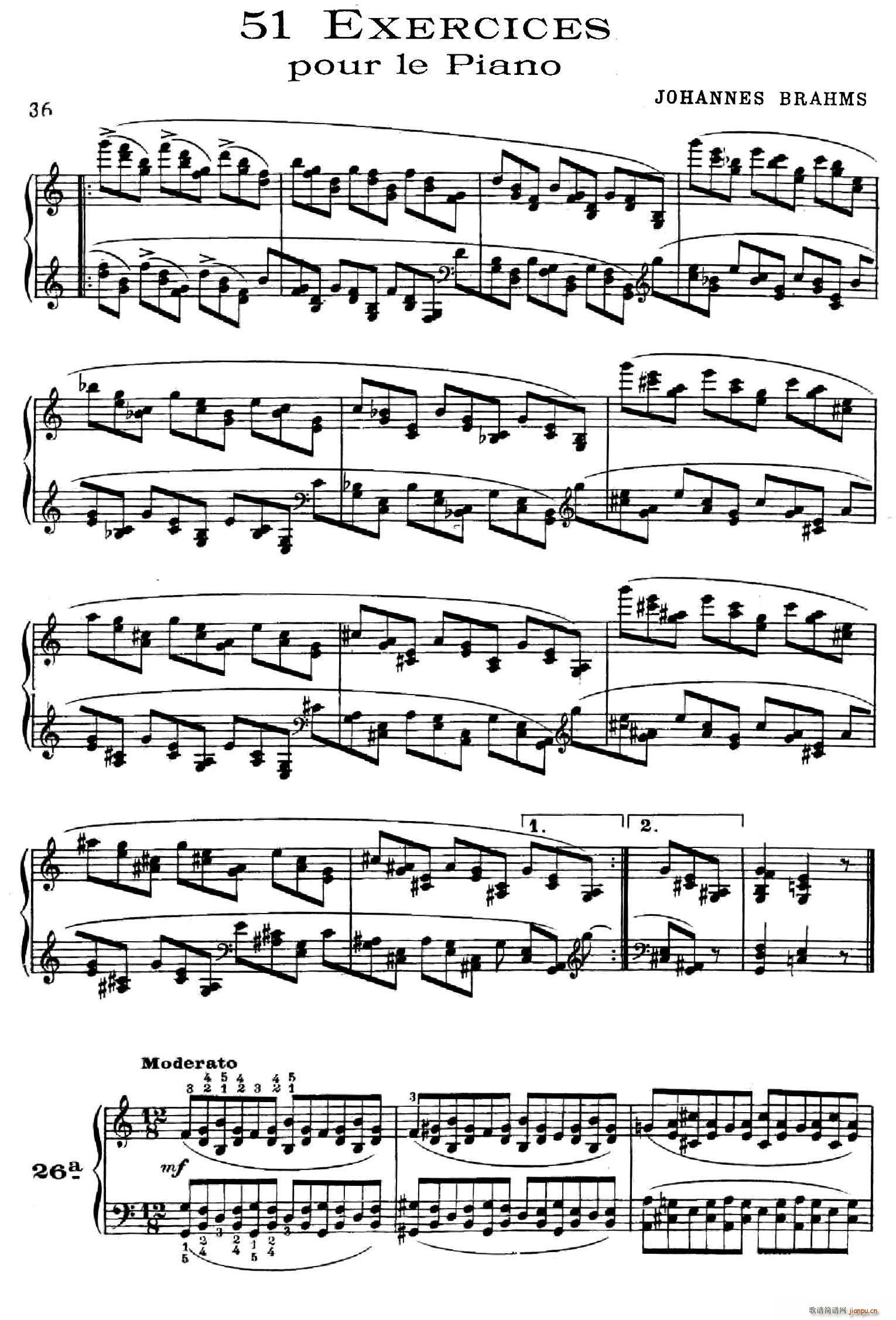 51 Exercises WoO 6 51׸ϰ 26 30()1