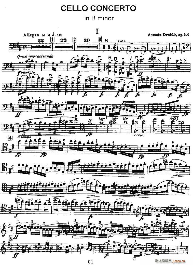 Dvorak - Cello Concerto()1
