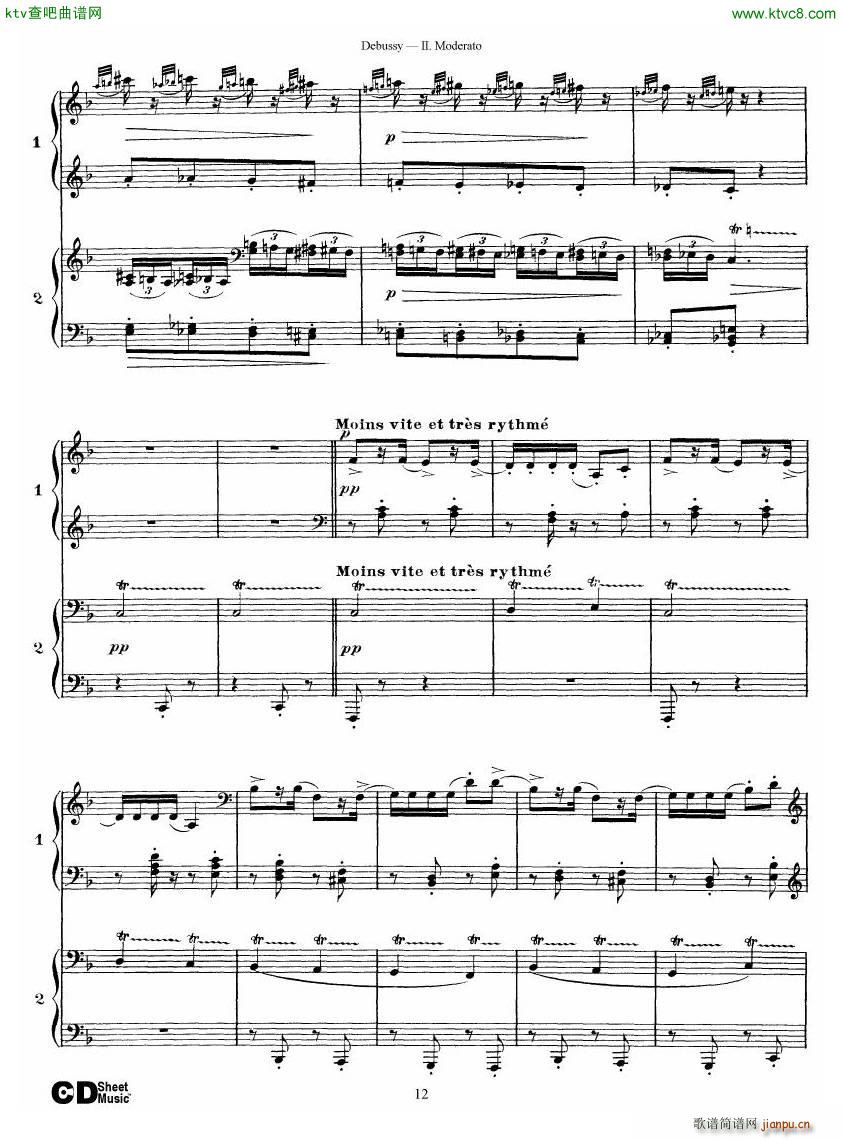 Debussy Printemps II()12