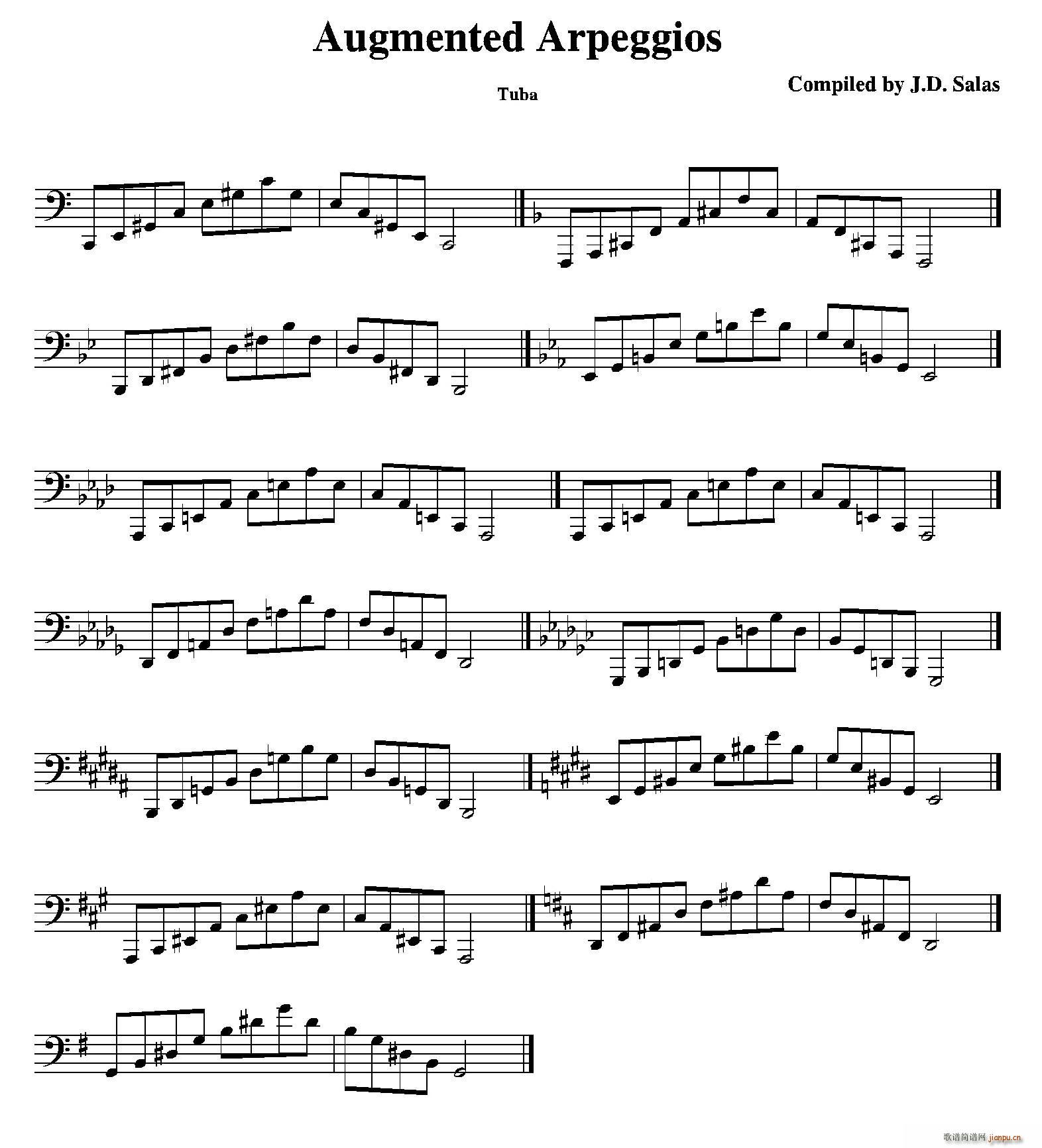 Augmented Arpeggios Tuba ϰ̲ѡ(ʮּ)1