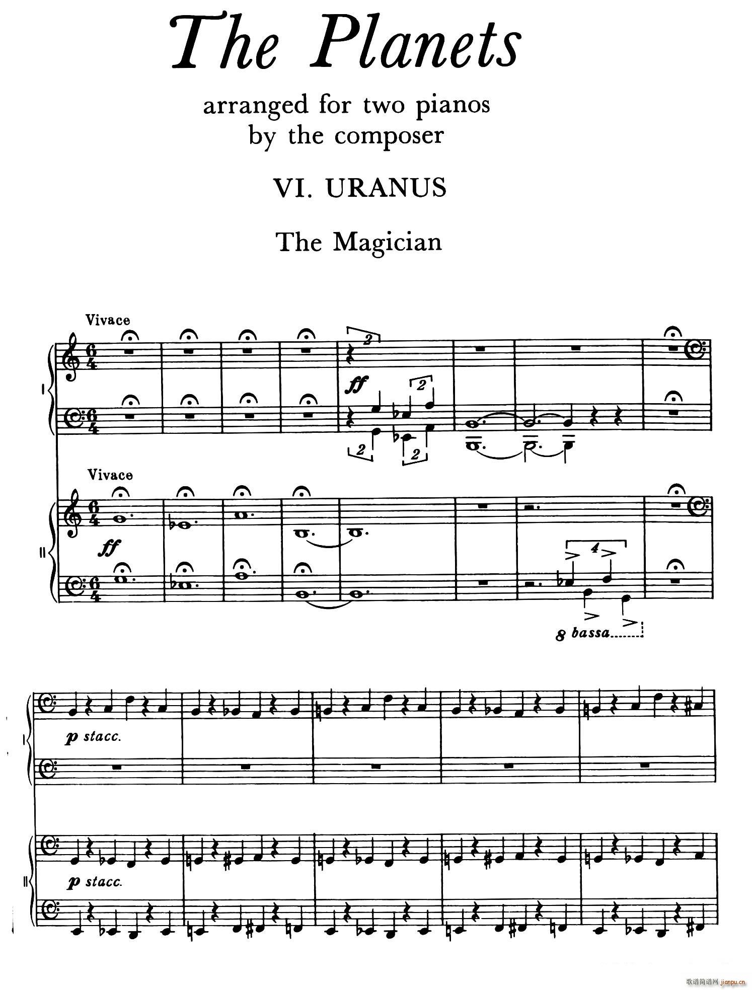 The Planets Op 32 ˫    ħʦ()1