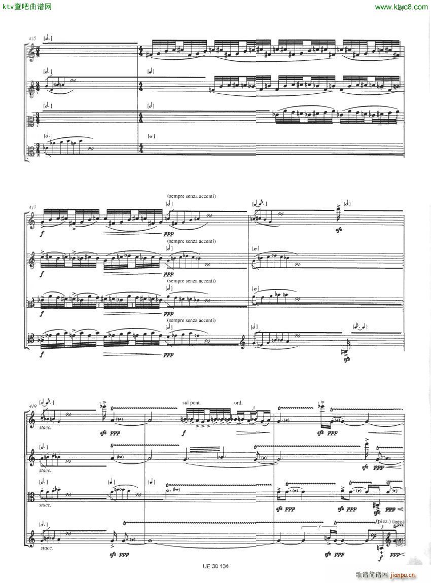 Berio Notturno String Quartet 1993 ()6