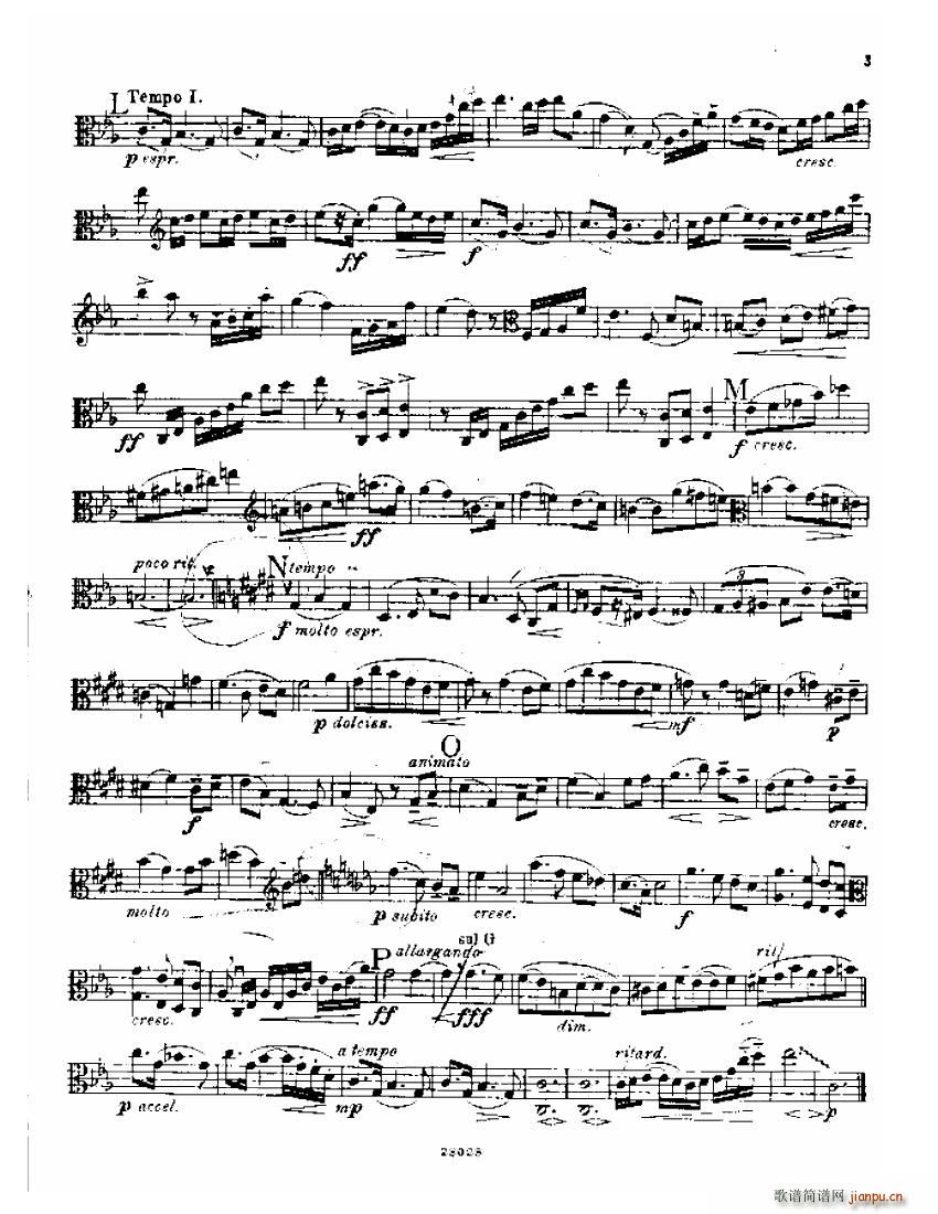 Bowen viola sonata No 1 Va part()3