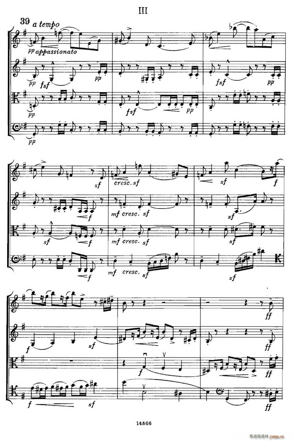 QUARTET Op 83  ()3