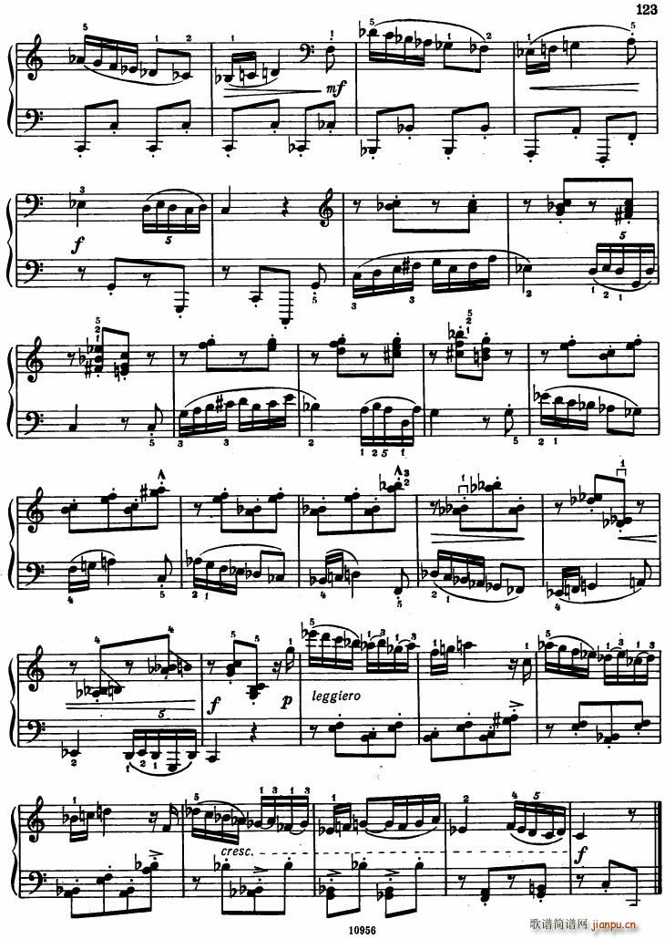 Bartok SZ 107 Mikrokosmos for Piano 122 139()9