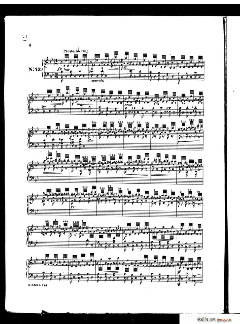 Czerny School of Velocity book 2 Op 299()3