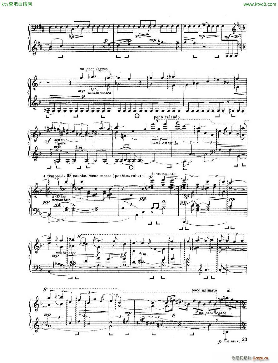 Enescu op 24 No 3 Piano sonata No 3()33