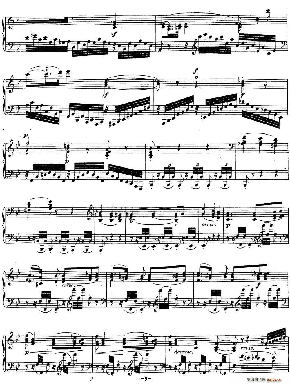 贝多芬钢琴奏鸣曲17暴风雨d小调op31no2dminor