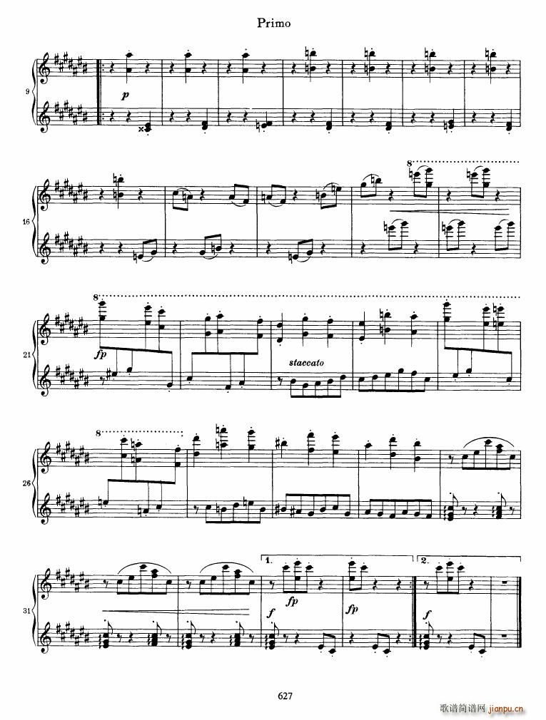 Brahms op 39 Waltzes()9