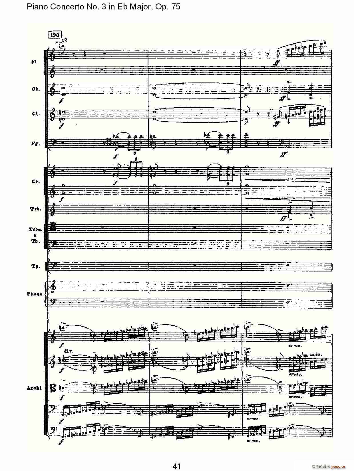 Piano Concerto No.3 in Eb Major, Op.75()11