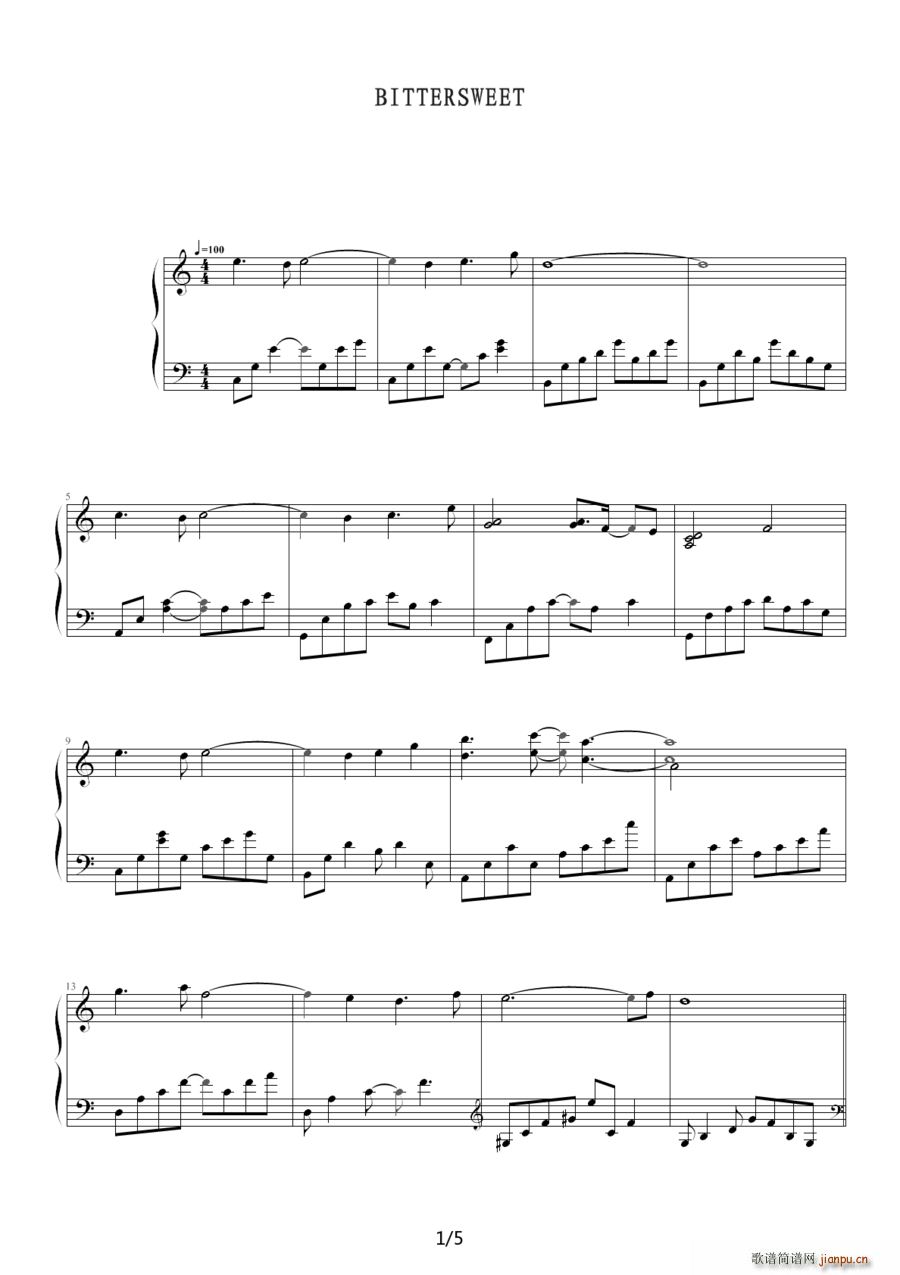 Bittersweet(ʮּ)1