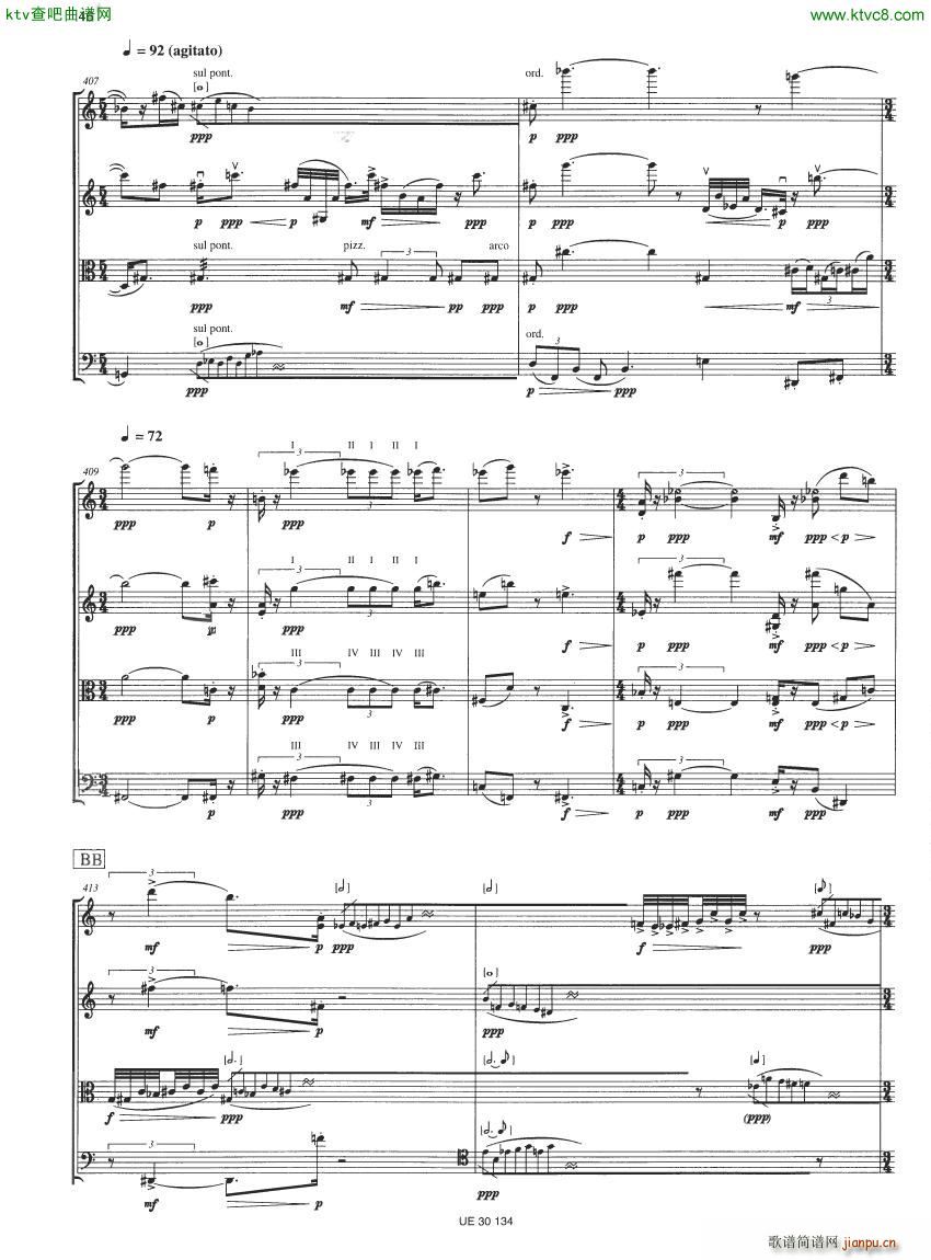 Berio Notturno String Quartet 1993 ()5