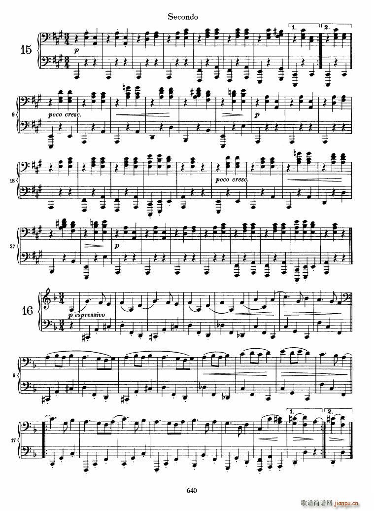 Brahms op 39 Waltzes()22