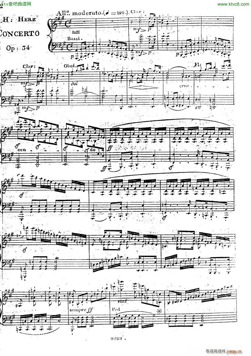 Herz op 034 Piano Concerto No 1()1