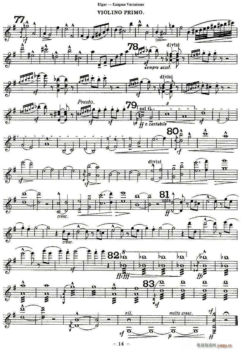 Edward Elgar Enigma Variations(ʮּ)14