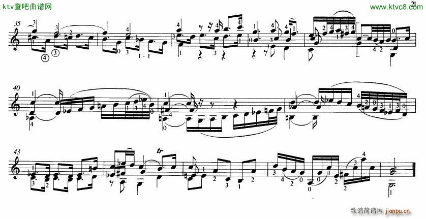 Bach JS BWV 1005 Sonata for Solo Violin in C()28