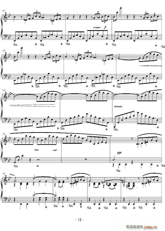 G minor Ballade(ʮּ)12