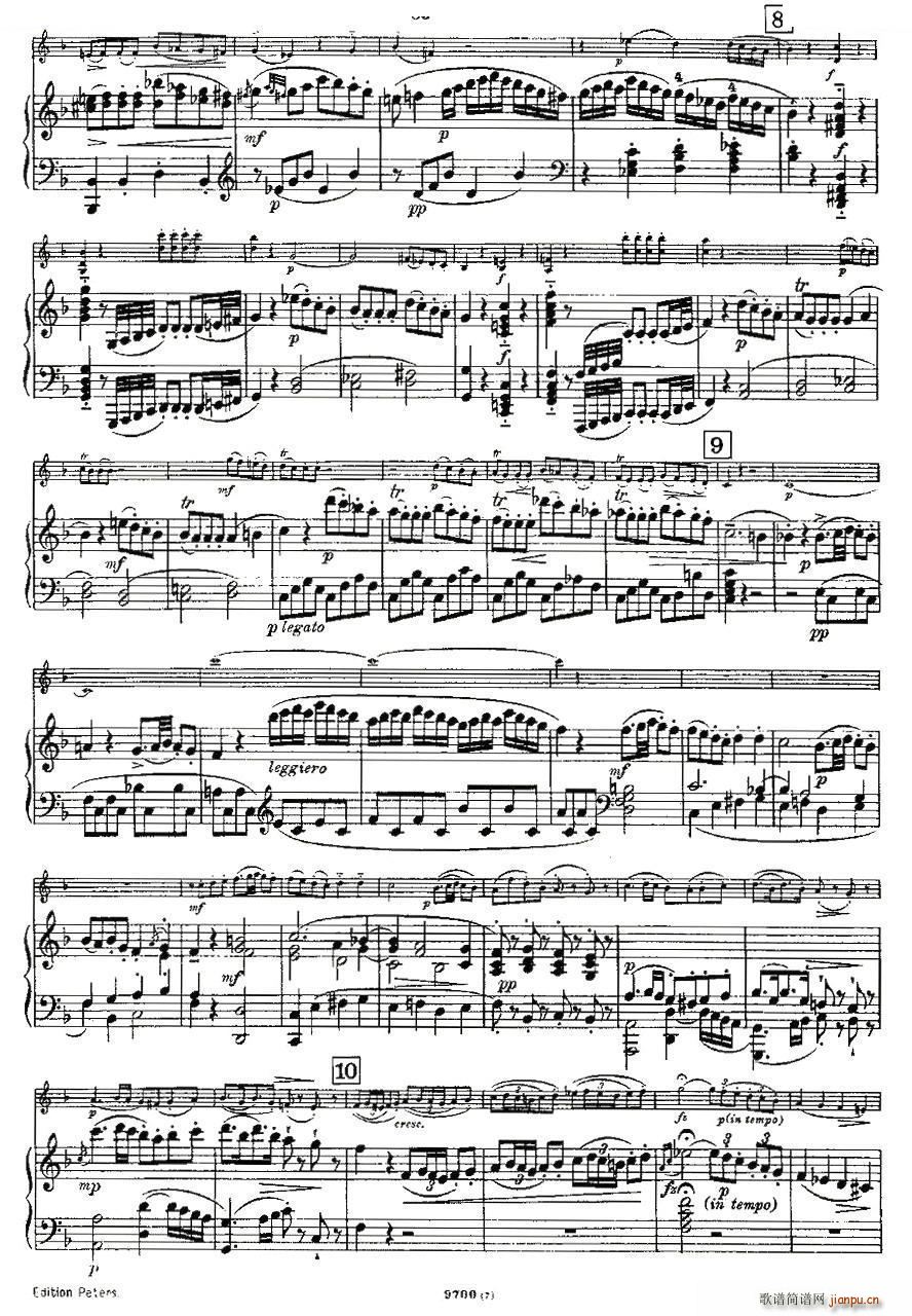 Mozart Violin Sonata No 7 KV 376 С(С)14