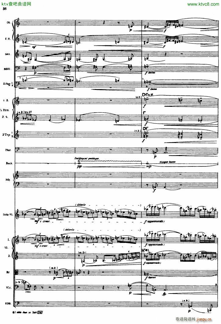 Berg Violin Concerto Score ()6