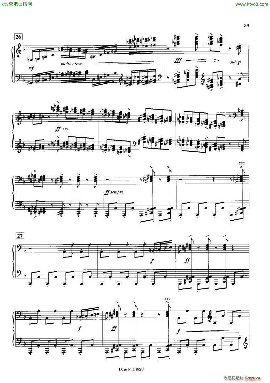 Durufl Op 6 Trois Danses()38