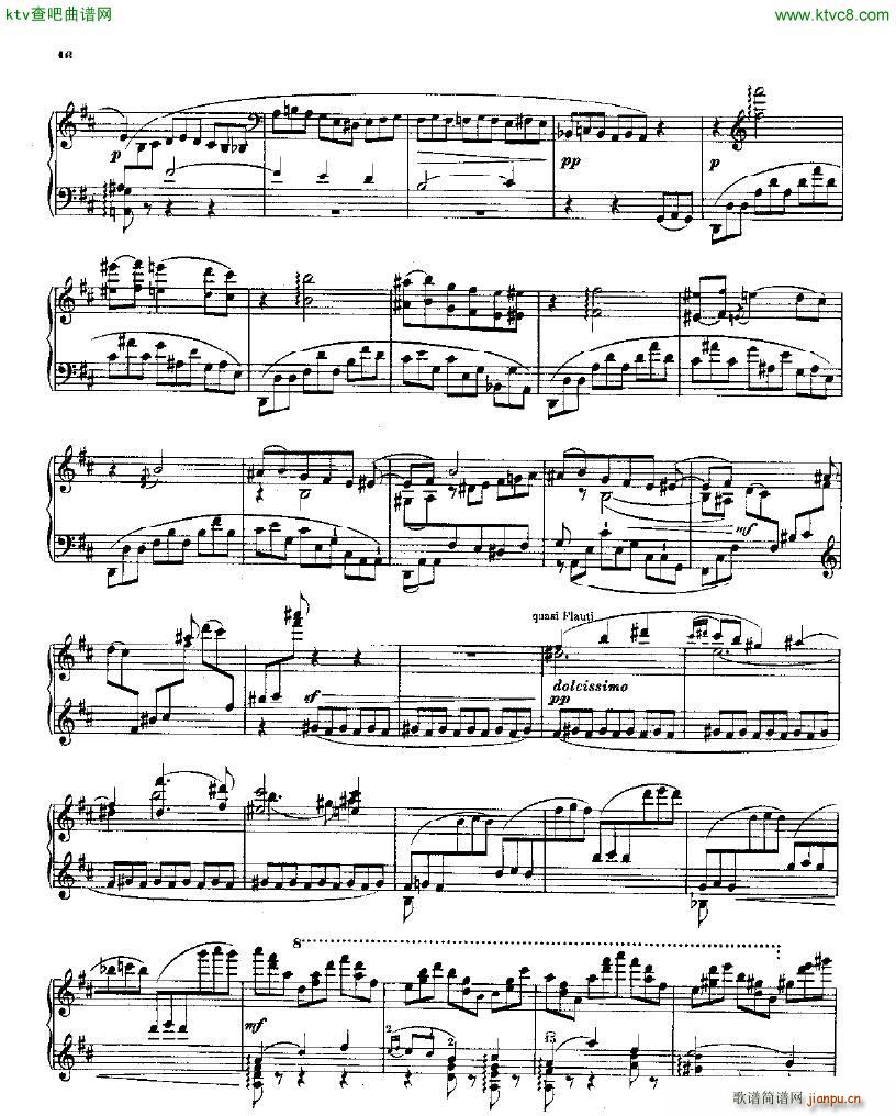Balakirev Piano Sonata In B Flat Minor()15