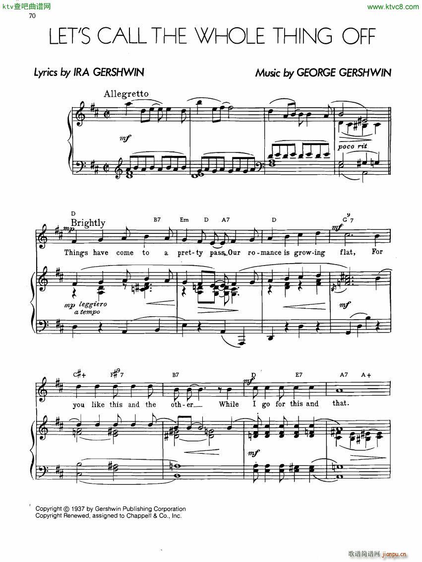 Gershwin The Greatest Songs Part 1 ()20