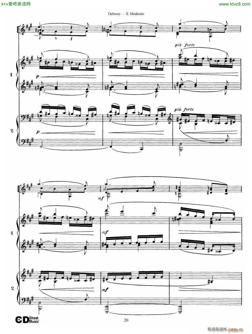 Debussy Printemps II()20