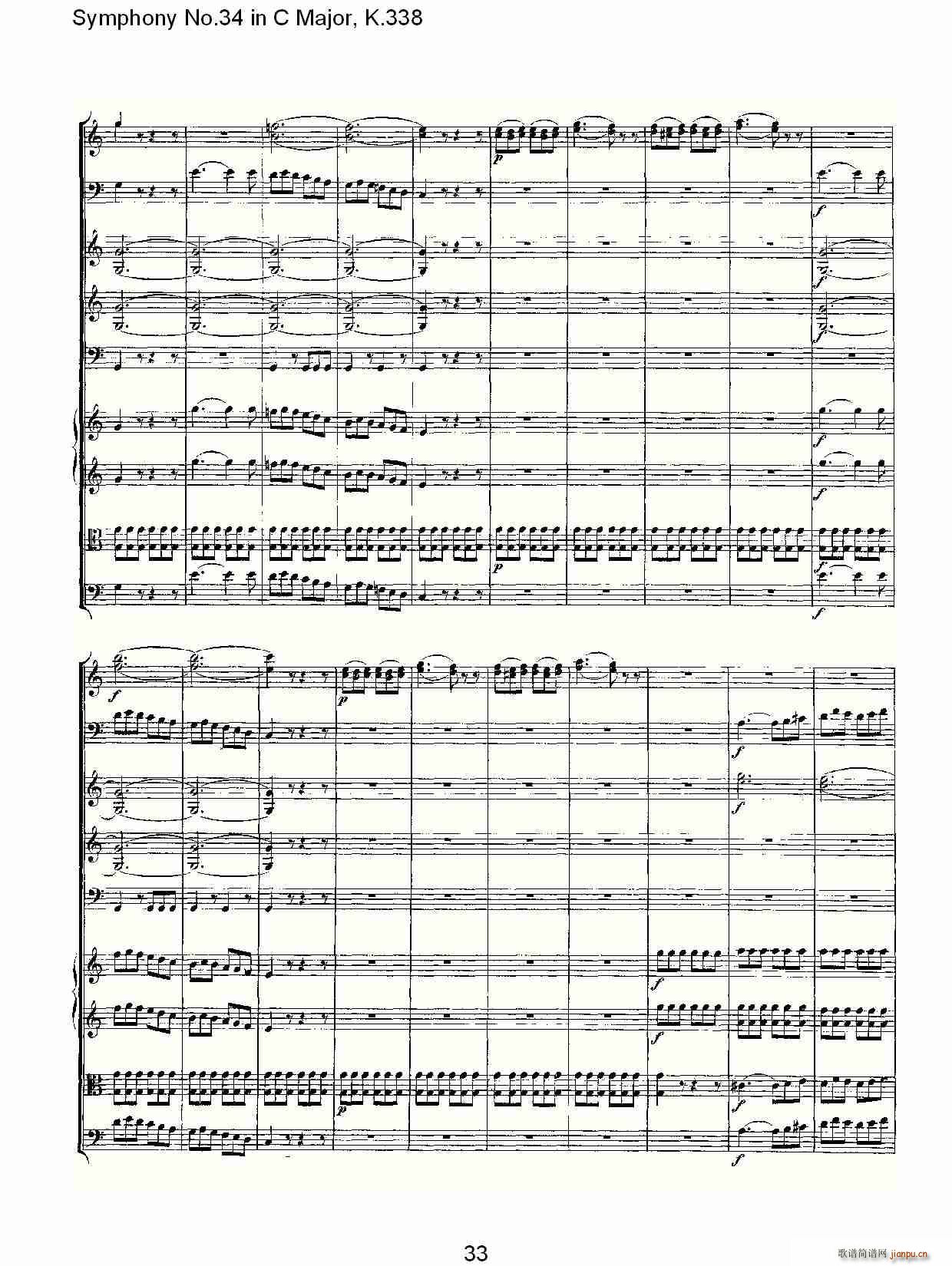 Symphony No.34 in C Major, K.338(ʮּ)33