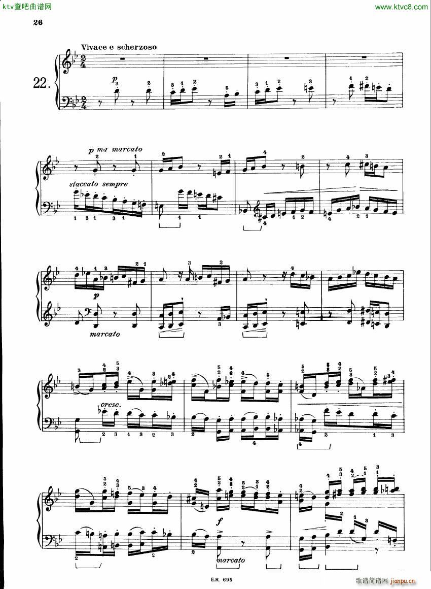Busoni op37 Twenty Four Preludes ()18