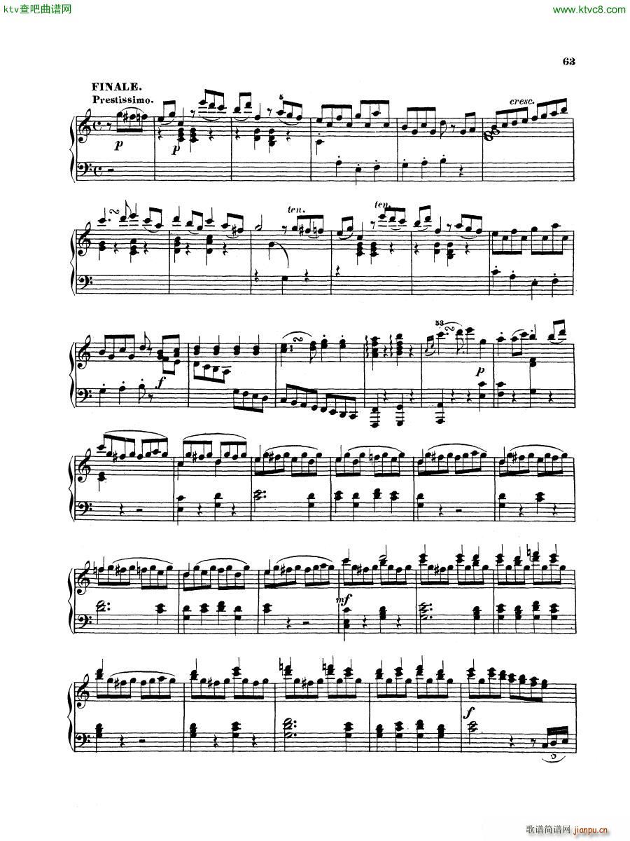 Hummel Sonata No 4 Op 38()20