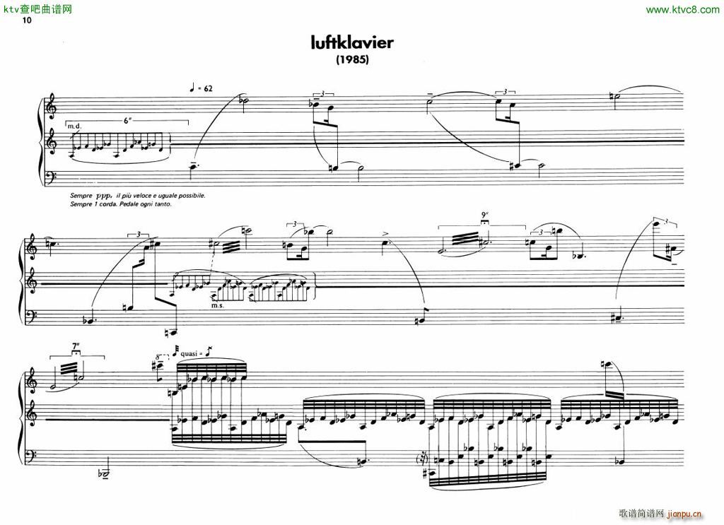 Berio 6 Encores for Piano()10