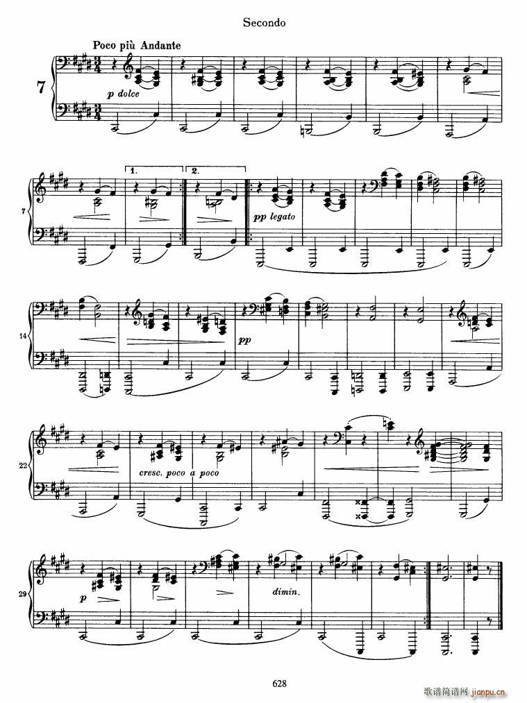 Brahms op 39 Waltzes()10