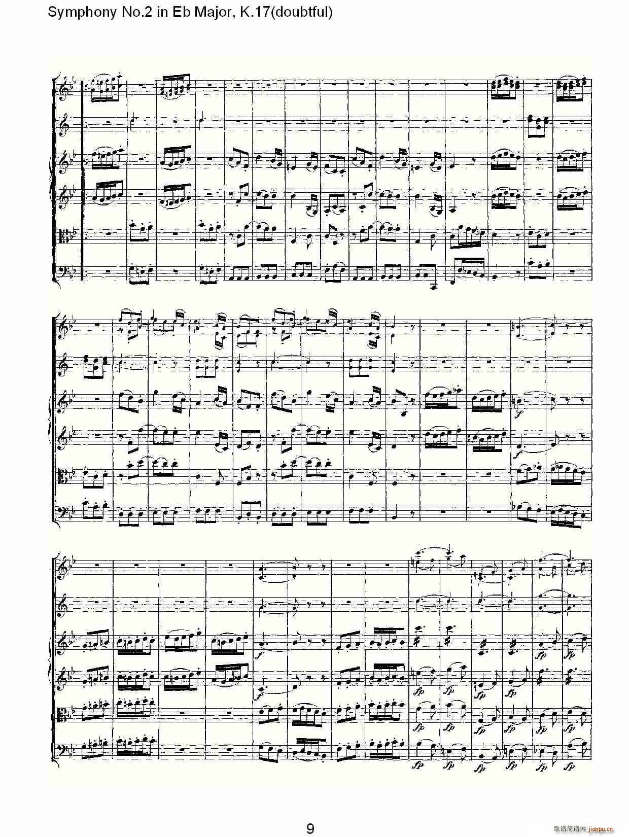 Symphony No.2 in Bb Major(ʮּ)9