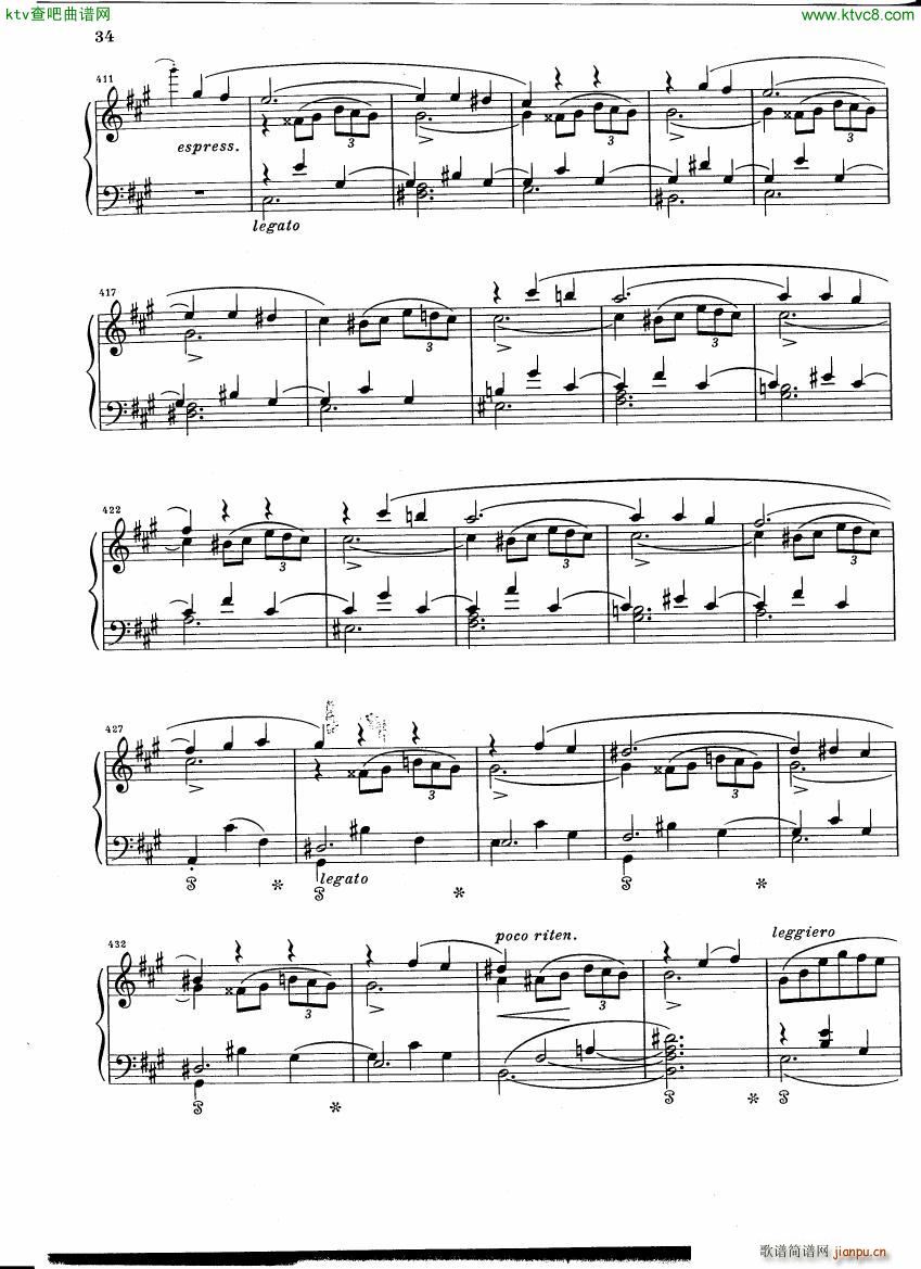 Chopin Scherzo B flat minor Henle()12