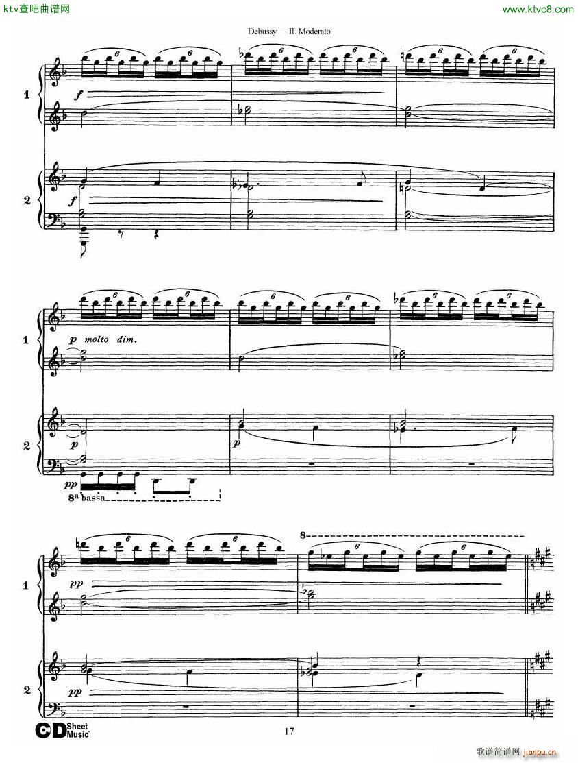 Debussy Printemps II()17