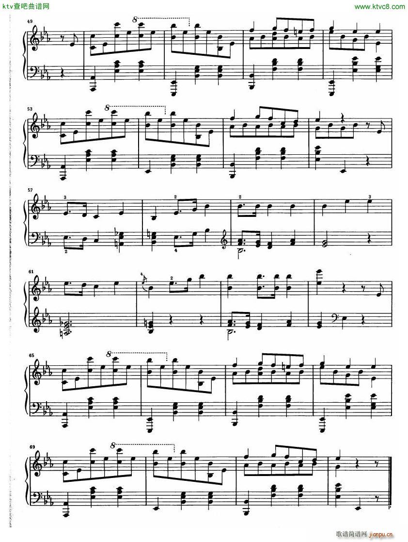 Chopin Valse in Eb()3