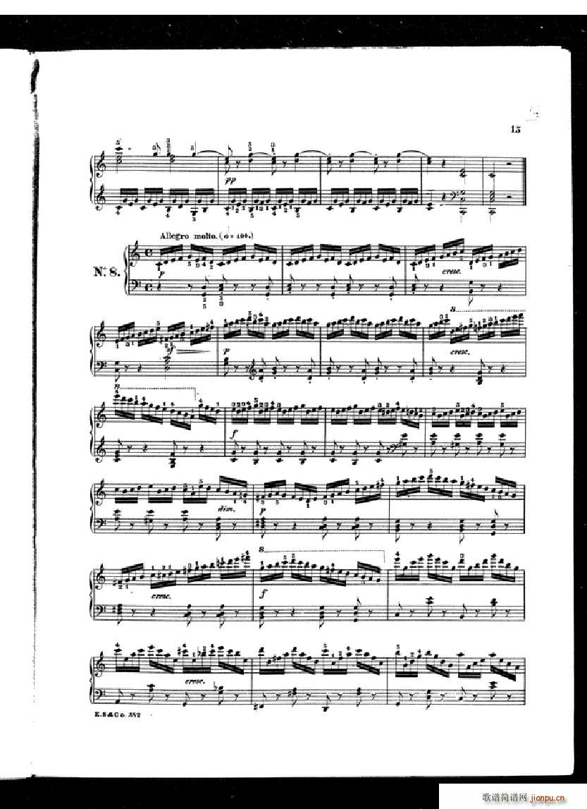 Czerny School of Velocity book 1 Op 299()13
