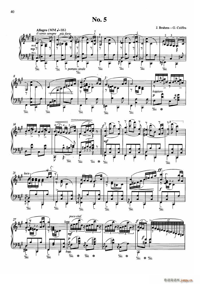 Brahms Cziffra Hungarian Dance No 5()1